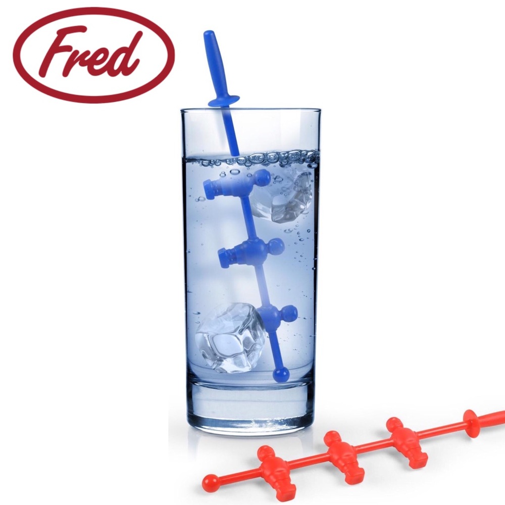 Fred Booz Foos Drink Stirrers